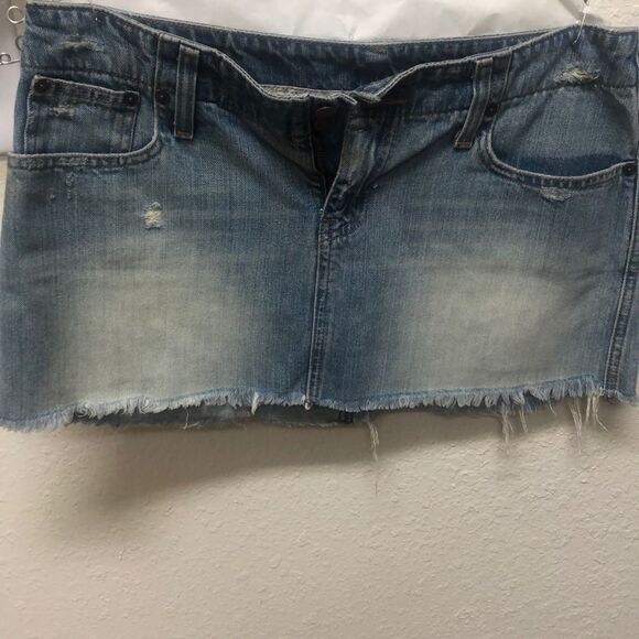 Blue Jean skirt Abercrombie and Fitch - Picture 1 of 2